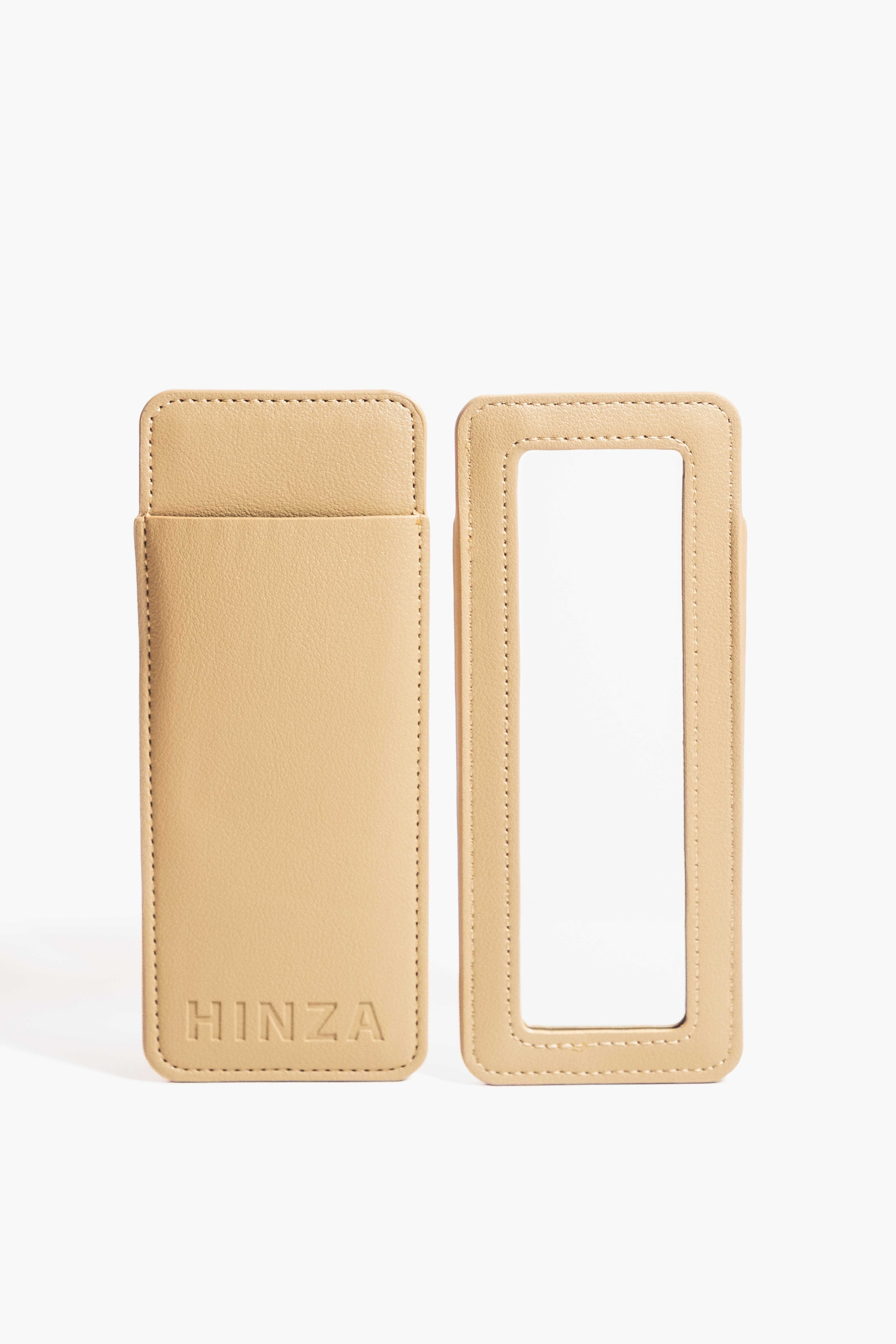 Mirrored lip liner case - nude